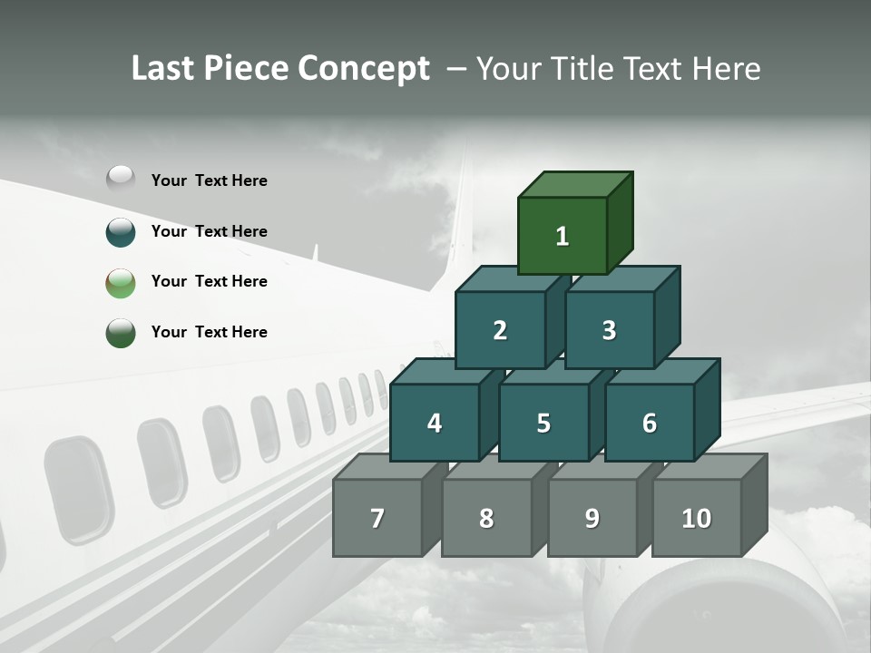 Aviation Vacation Trip PowerPoint Template