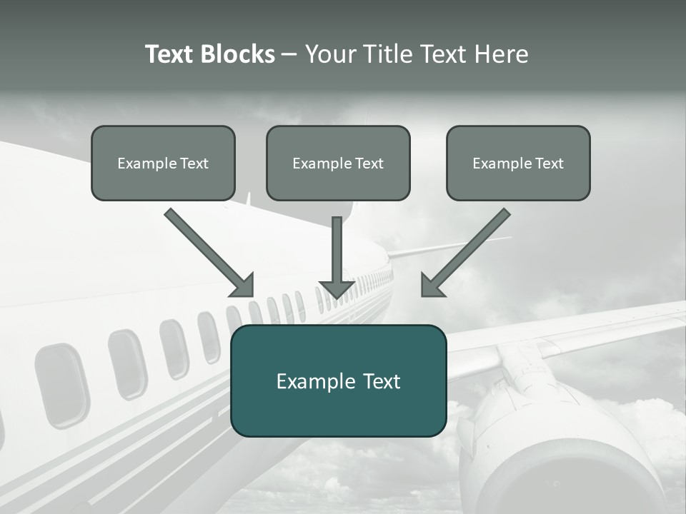Aviation Vacation Trip PowerPoint Template