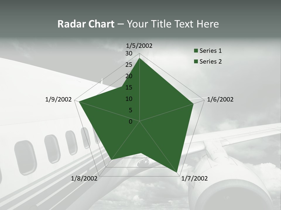 Aviation Vacation Trip PowerPoint Template