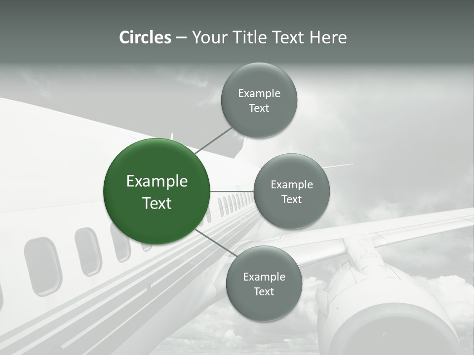 Aviation Vacation Trip PowerPoint Template