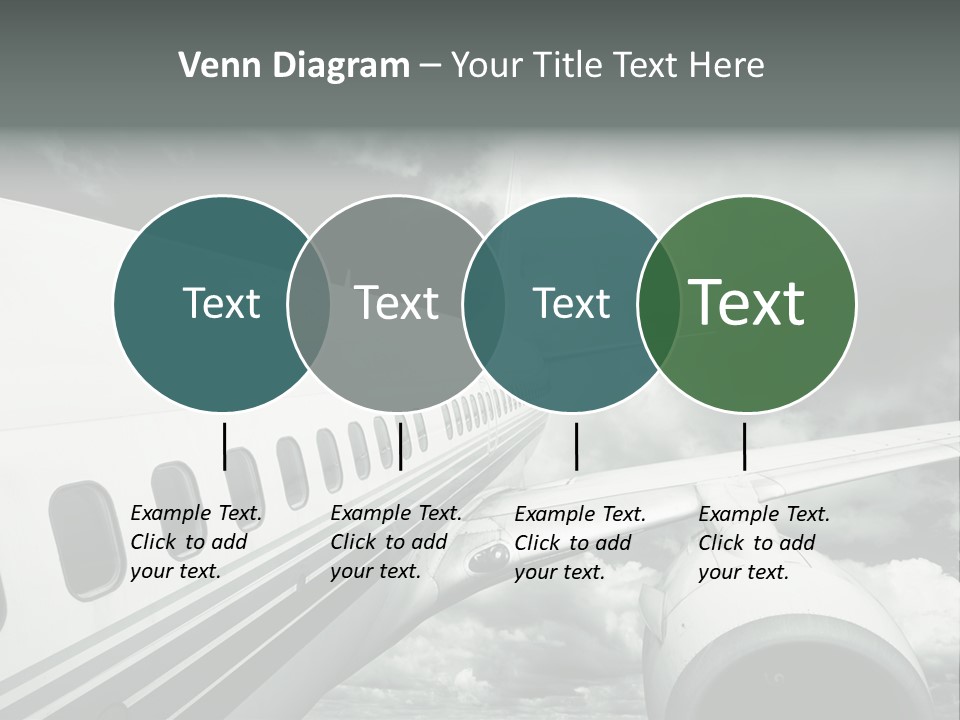 Aviation Vacation Trip PowerPoint Template