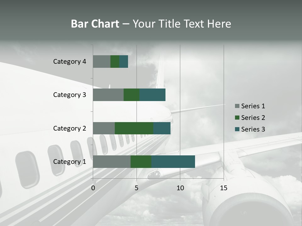 Aviation Vacation Trip PowerPoint Template