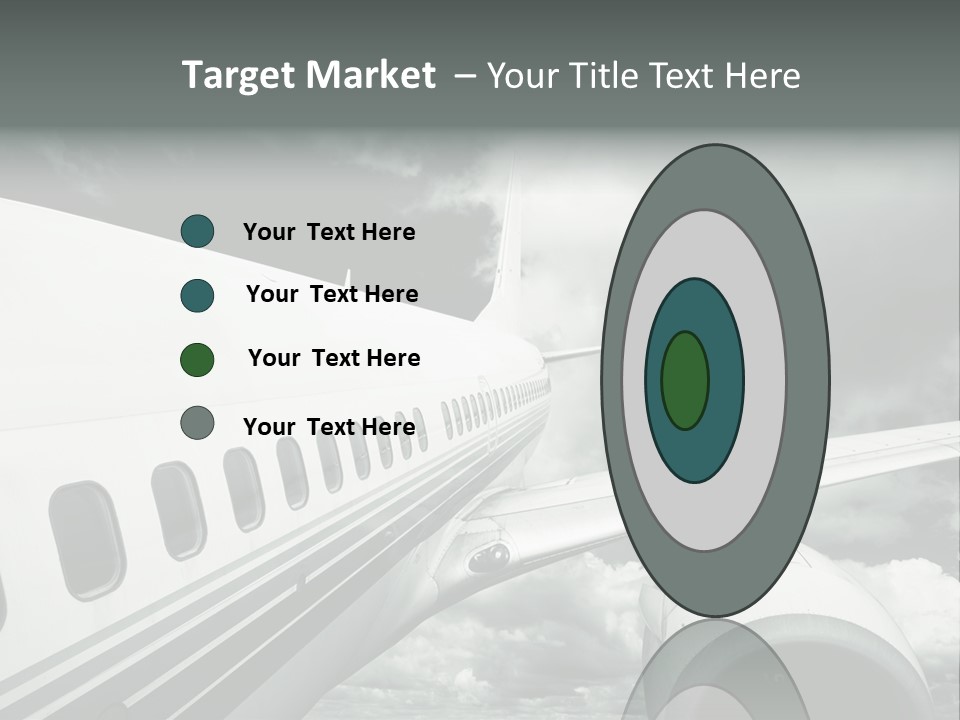 Aviation Vacation Trip PowerPoint Template