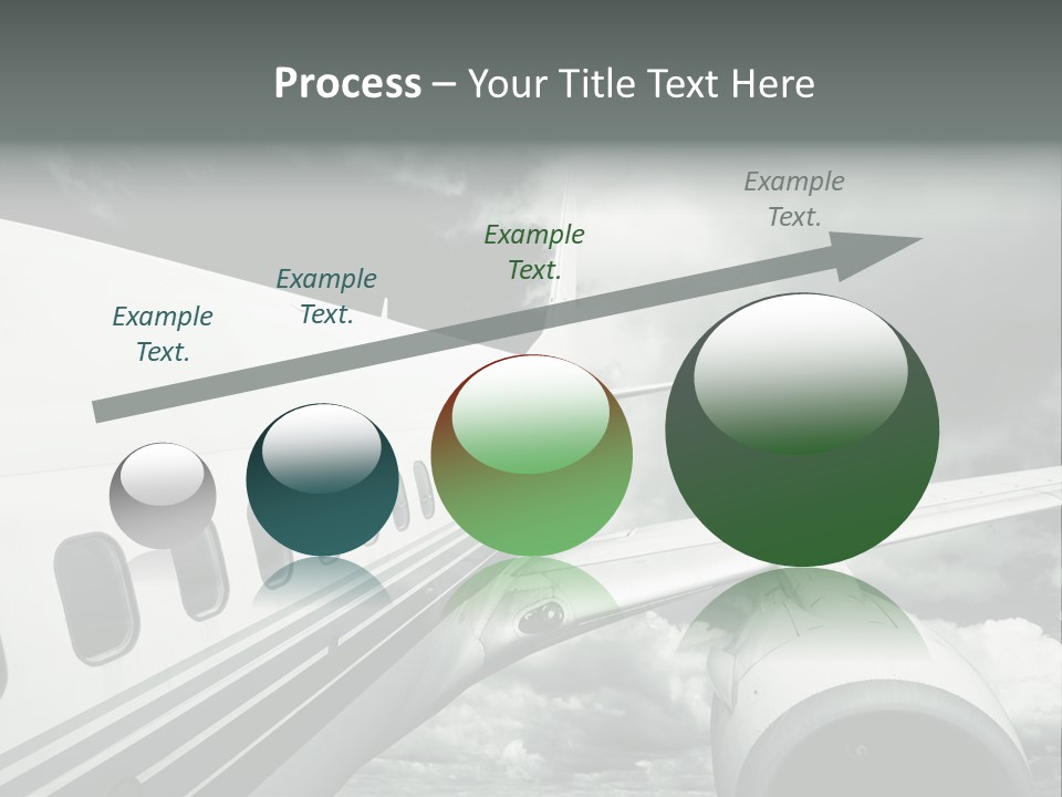 Aviation Vacation Trip PowerPoint Template