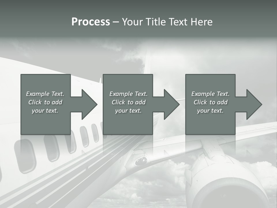 Aviation Vacation Trip PowerPoint Template