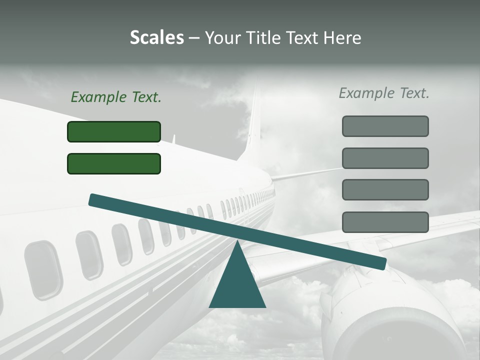 Aviation Vacation Trip PowerPoint Template