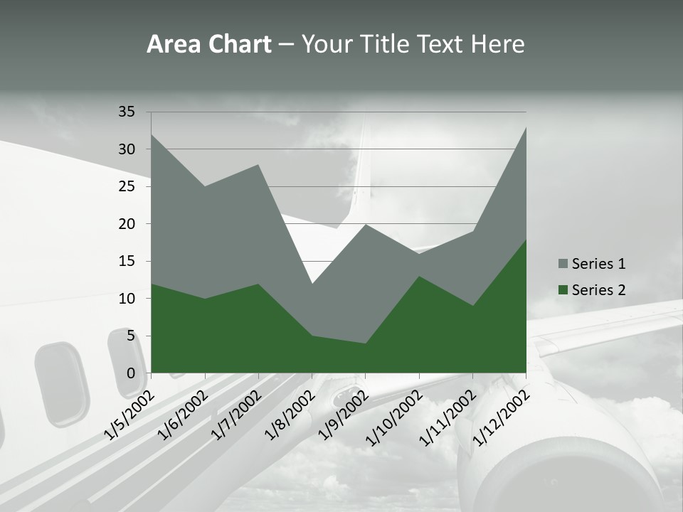 Aviation Vacation Trip PowerPoint Template