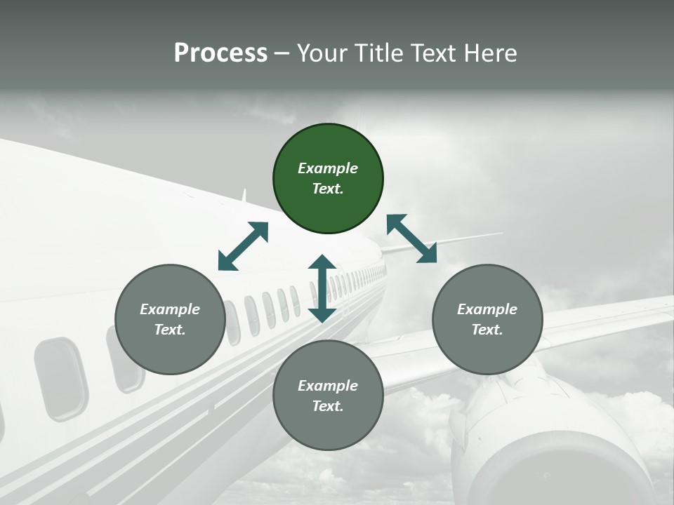 Aviation Vacation Trip PowerPoint Template