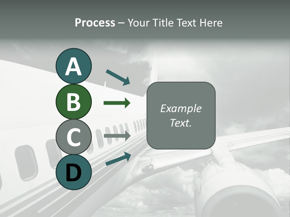 Aviation Vacation Trip PowerPoint Template