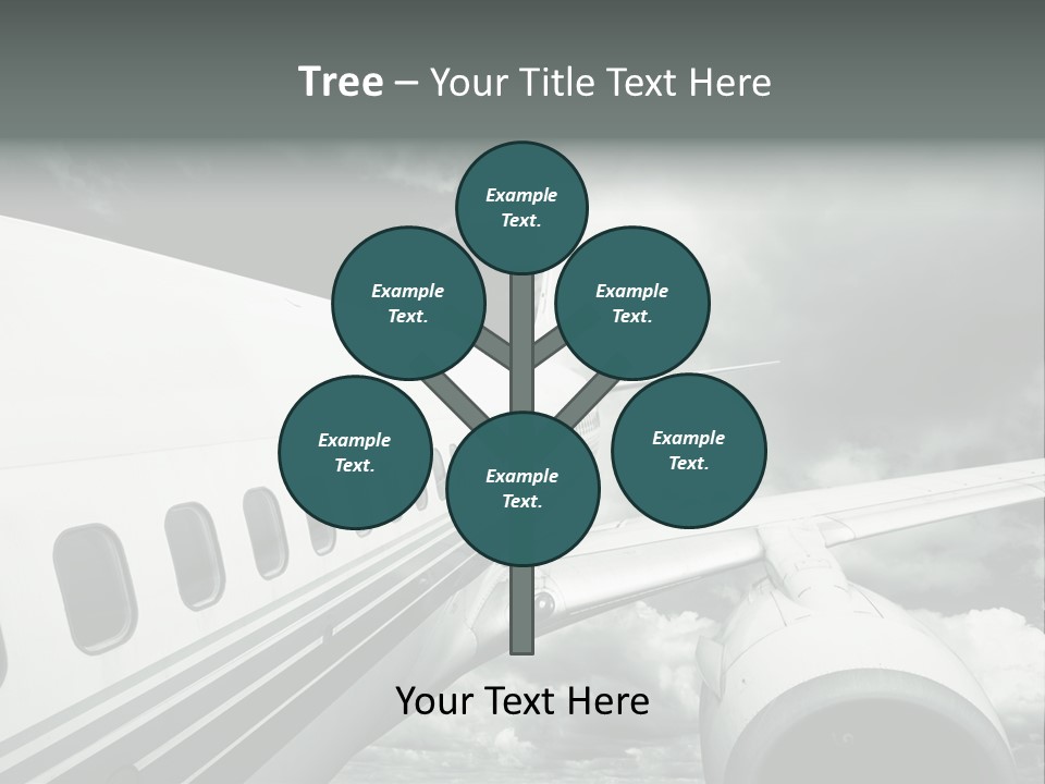 Aviation Vacation Trip PowerPoint Template