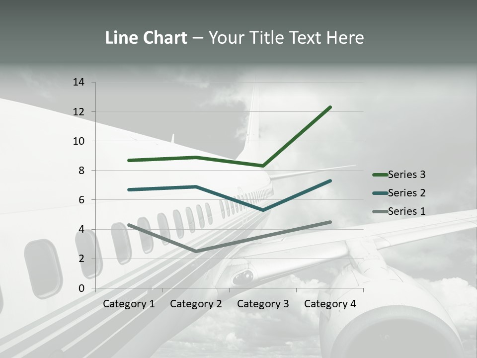 Aviation Vacation Trip PowerPoint Template