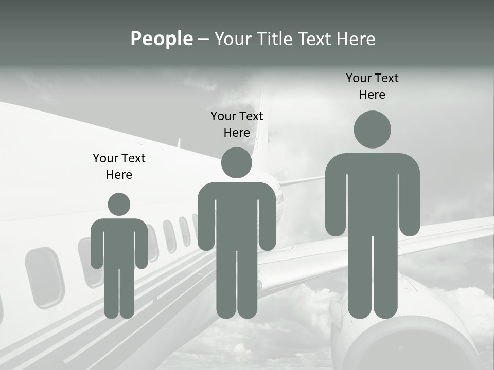 Aviation Vacation Trip PowerPoint Template