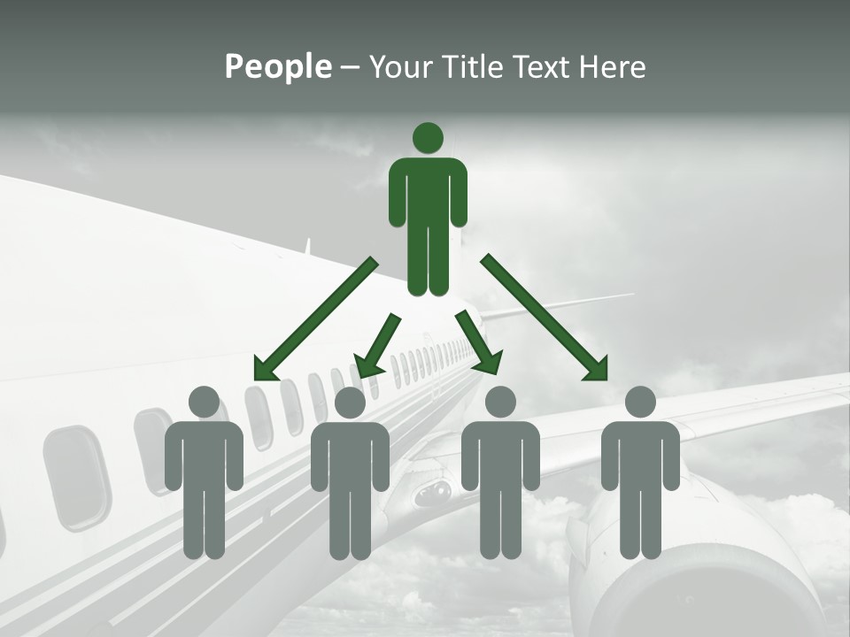 Aviation Vacation Trip PowerPoint Template