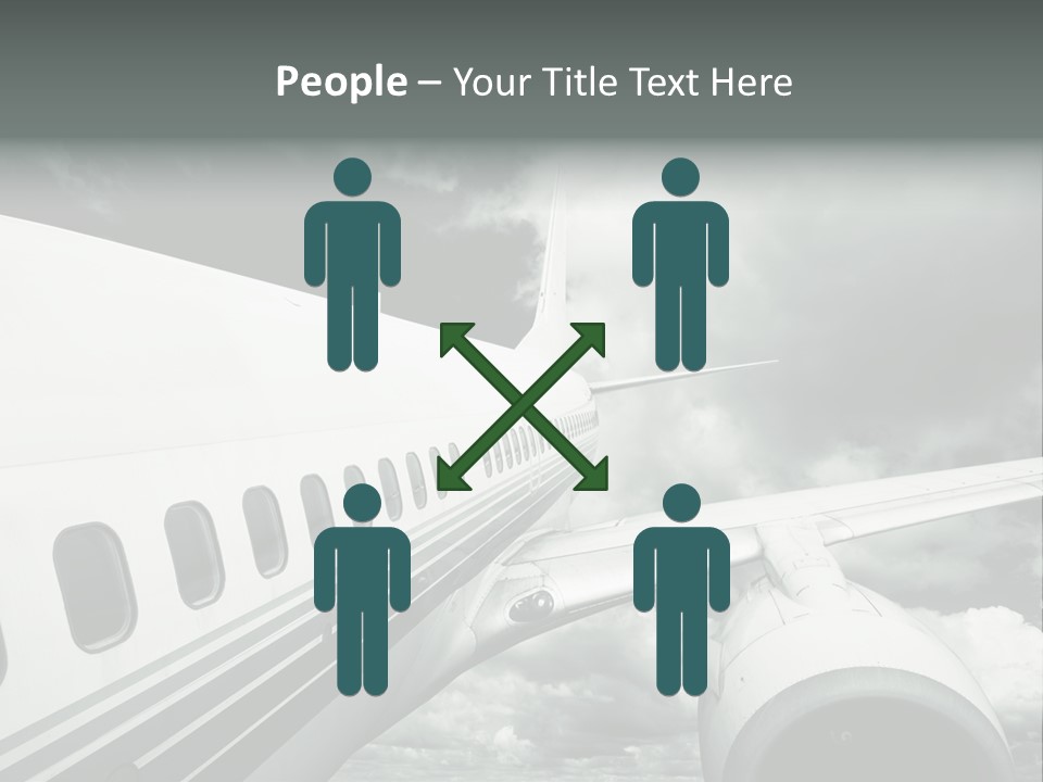 Aviation Vacation Trip PowerPoint Template