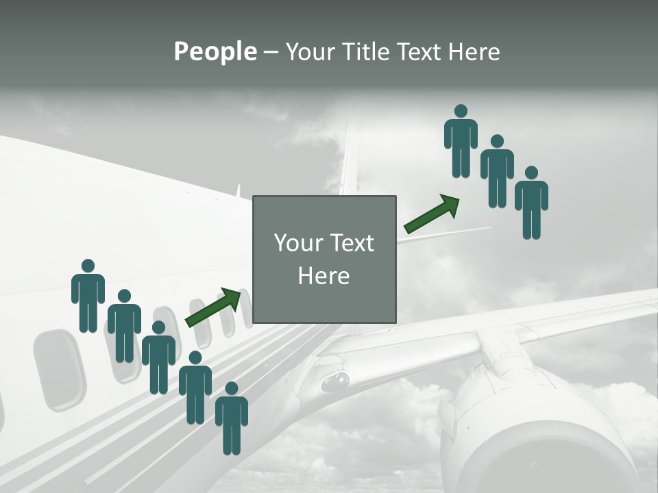 Aviation Vacation Trip PowerPoint Template