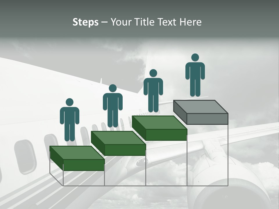 Aviation Vacation Trip PowerPoint Template