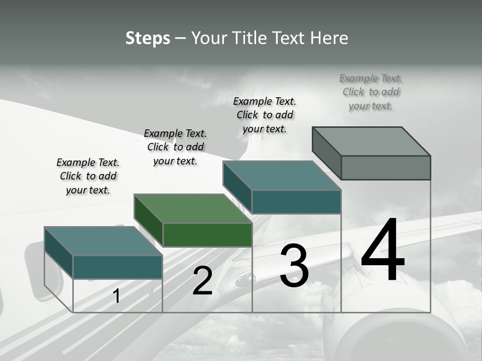 Aviation Vacation Trip PowerPoint Template