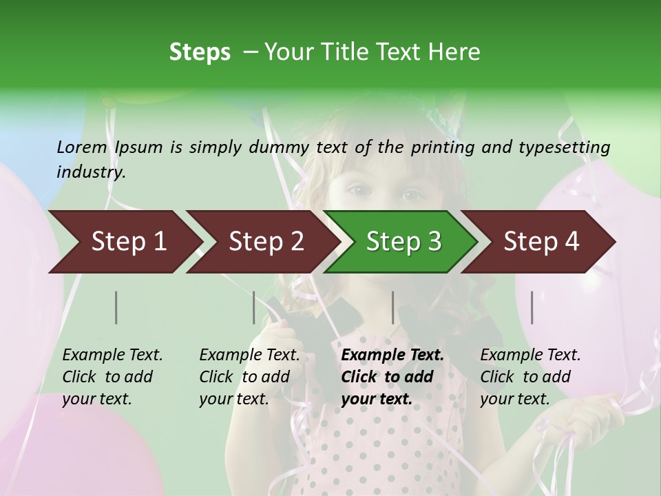 Small Party Holiday PowerPoint Template