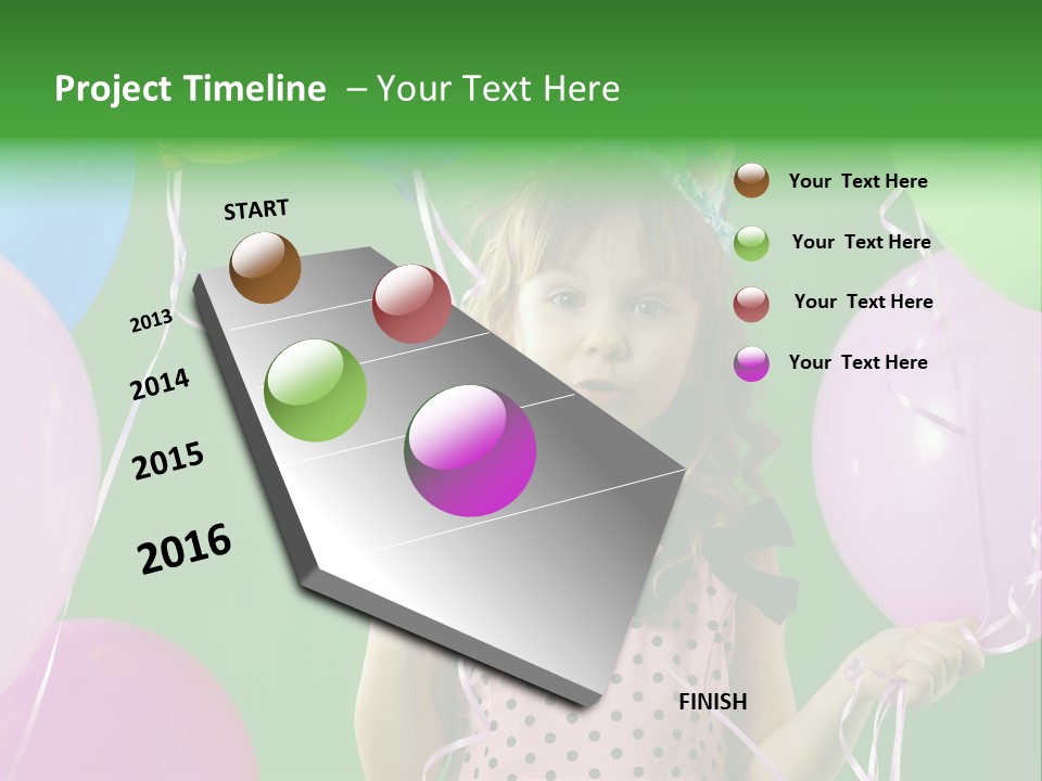 Small Party Holiday PowerPoint Template