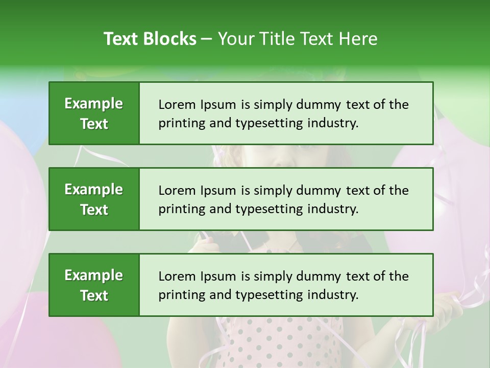 Small Party Holiday PowerPoint Template