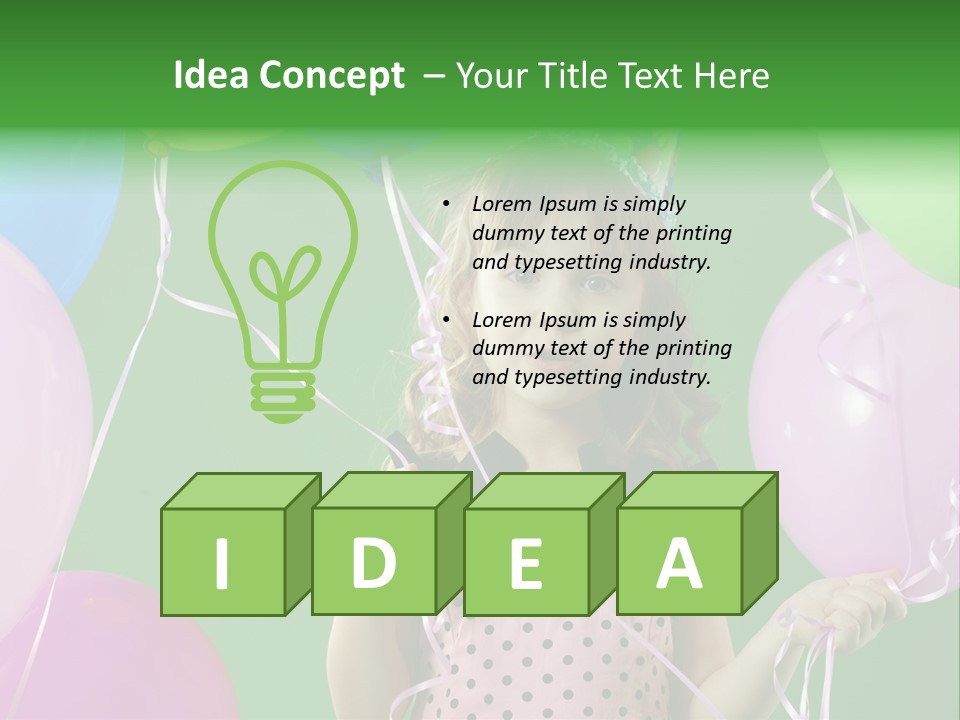 Small Party Holiday PowerPoint Template