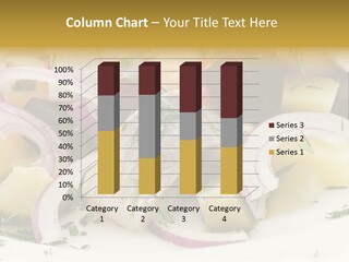 Fillet Close Up White PowerPoint Template