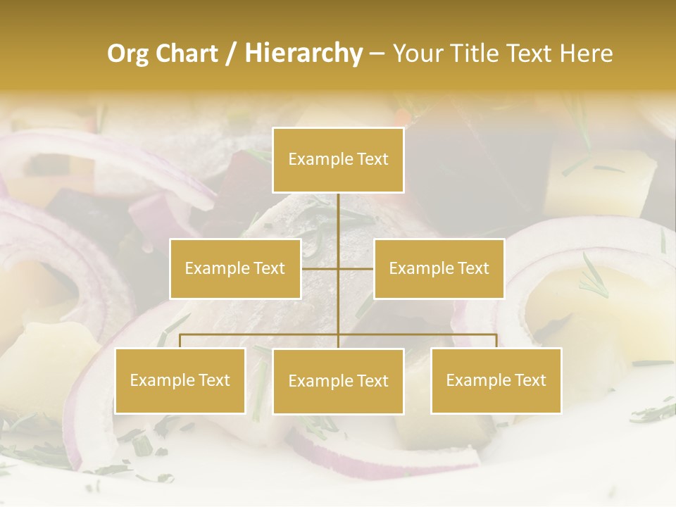 Fillet Close Up White PowerPoint Template