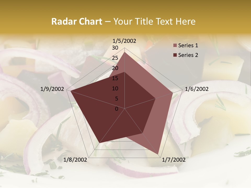 Fillet Close Up White PowerPoint Template