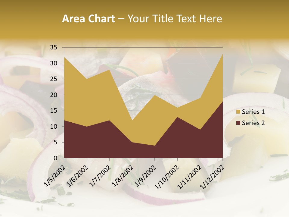 Fillet Close Up White PowerPoint Template