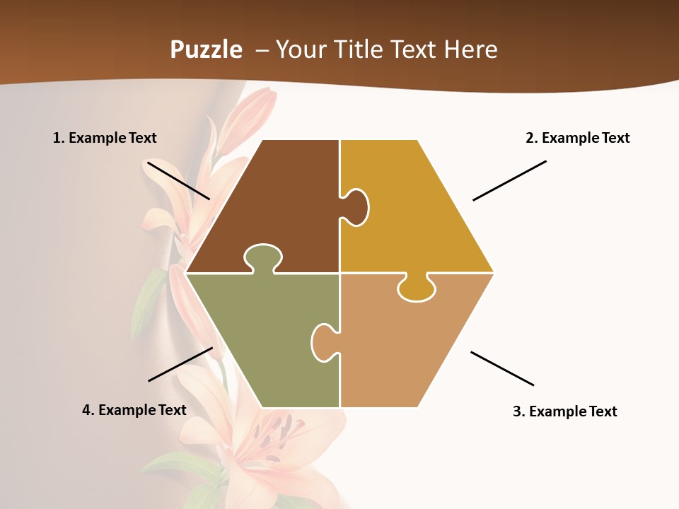 Wellness Bloom Woman PowerPoint Template