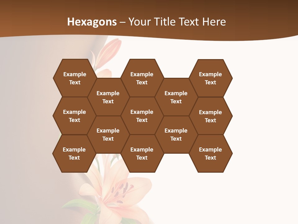 Wellness Bloom Woman PowerPoint Template