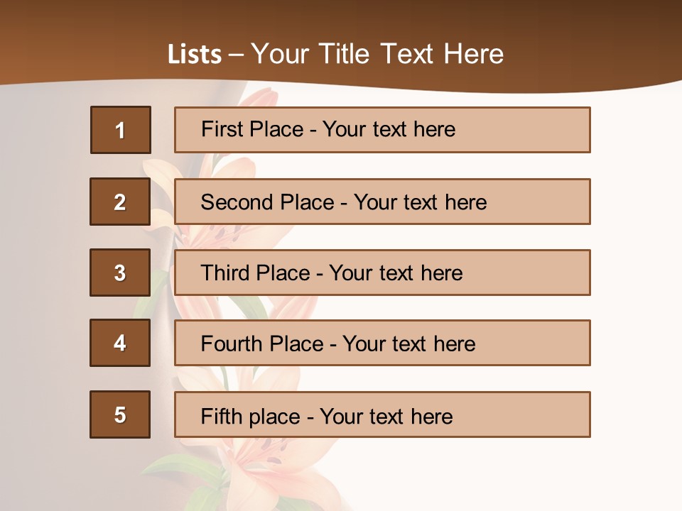 Wellness Bloom Woman PowerPoint Template