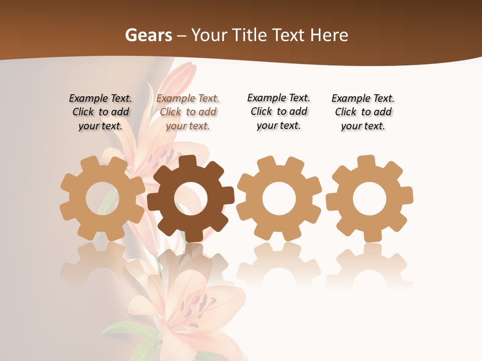 Wellness Bloom Woman PowerPoint Template