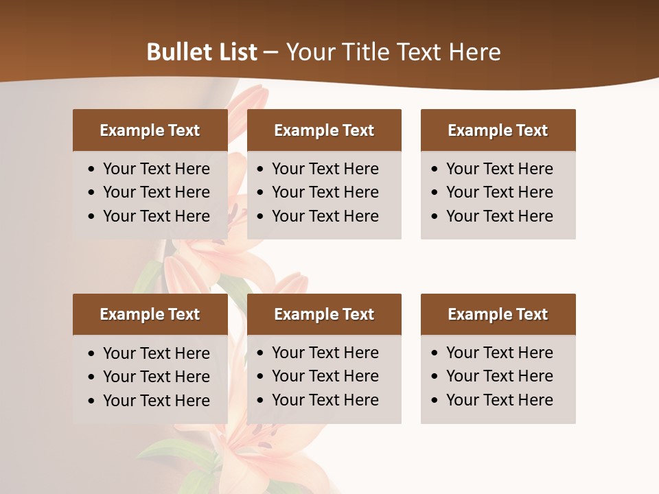 Wellness Bloom Woman PowerPoint Template