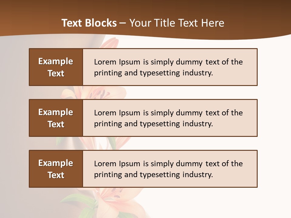 Wellness Bloom Woman PowerPoint Template