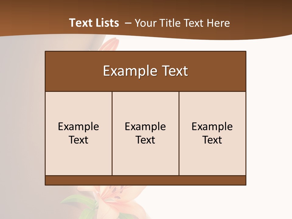 Wellness Bloom Woman PowerPoint Template