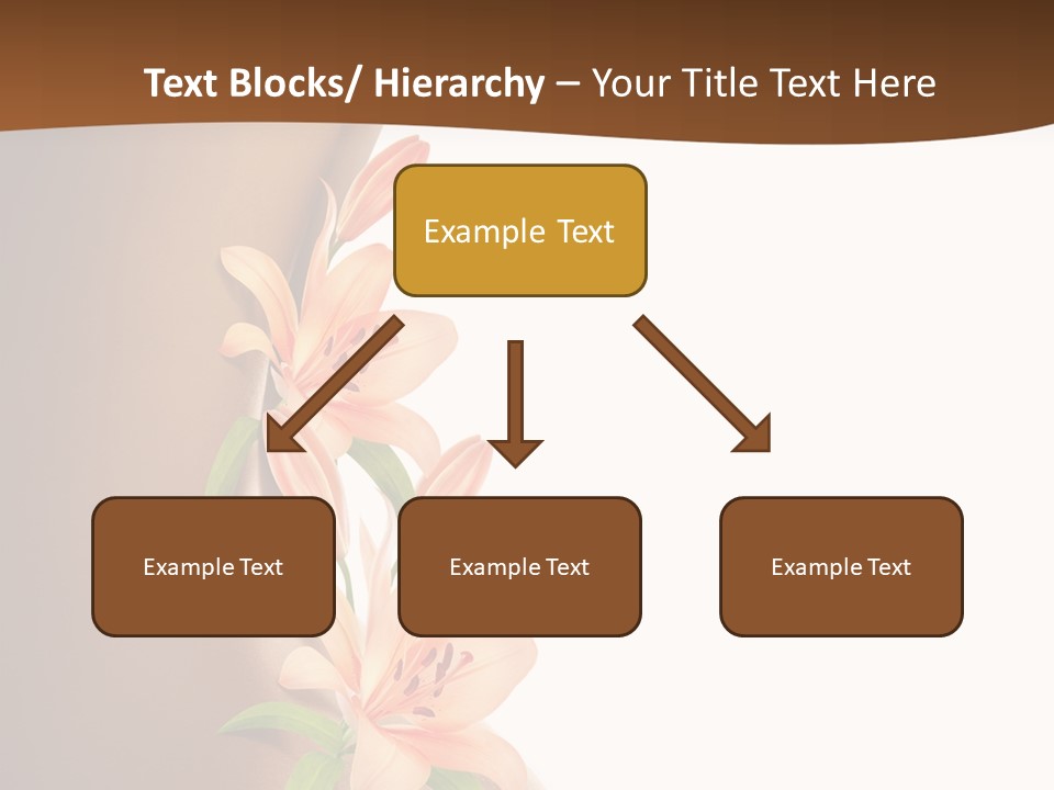 Wellness Bloom Woman PowerPoint Template