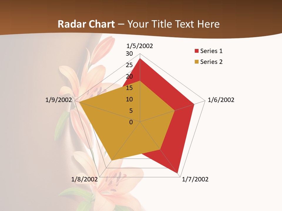 Wellness Bloom Woman PowerPoint Template