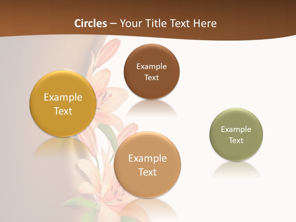 Wellness Bloom Woman PowerPoint Template