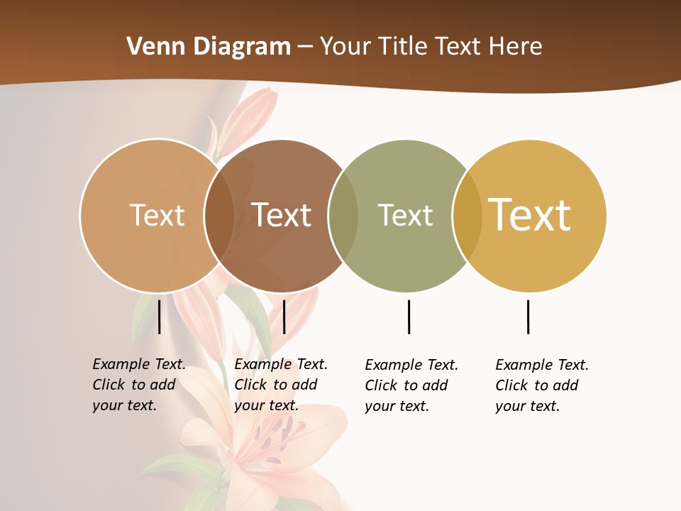 Wellness Bloom Woman PowerPoint Template