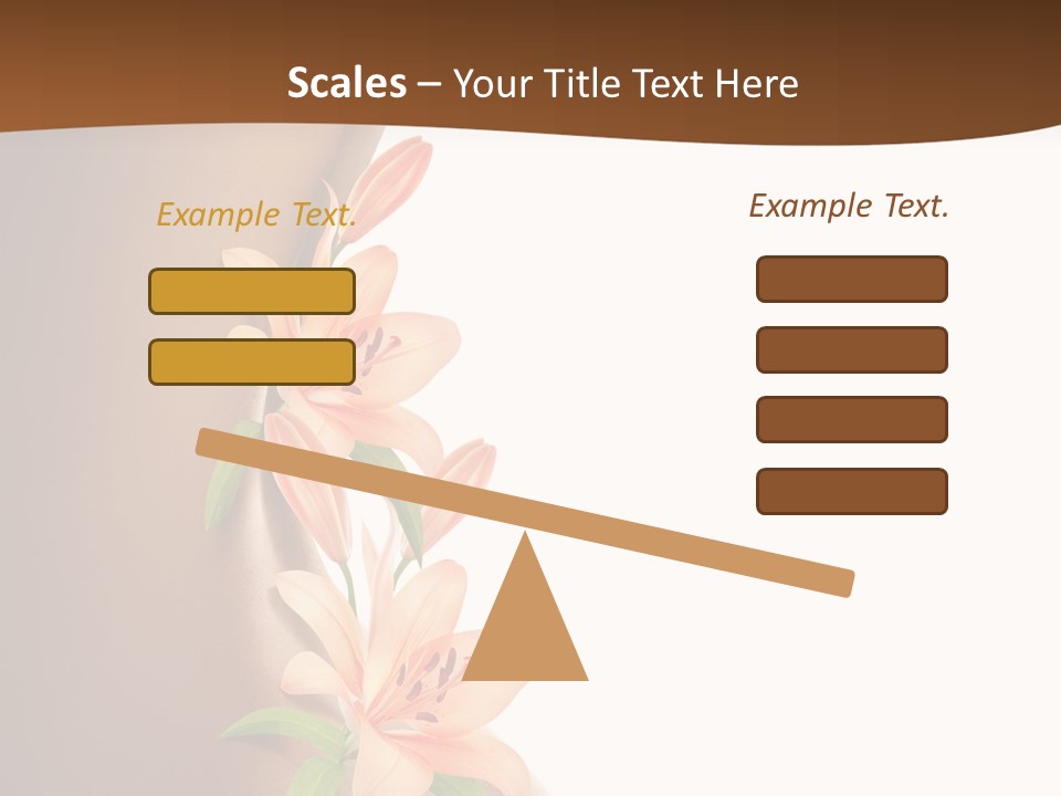 Wellness Bloom Woman PowerPoint Template
