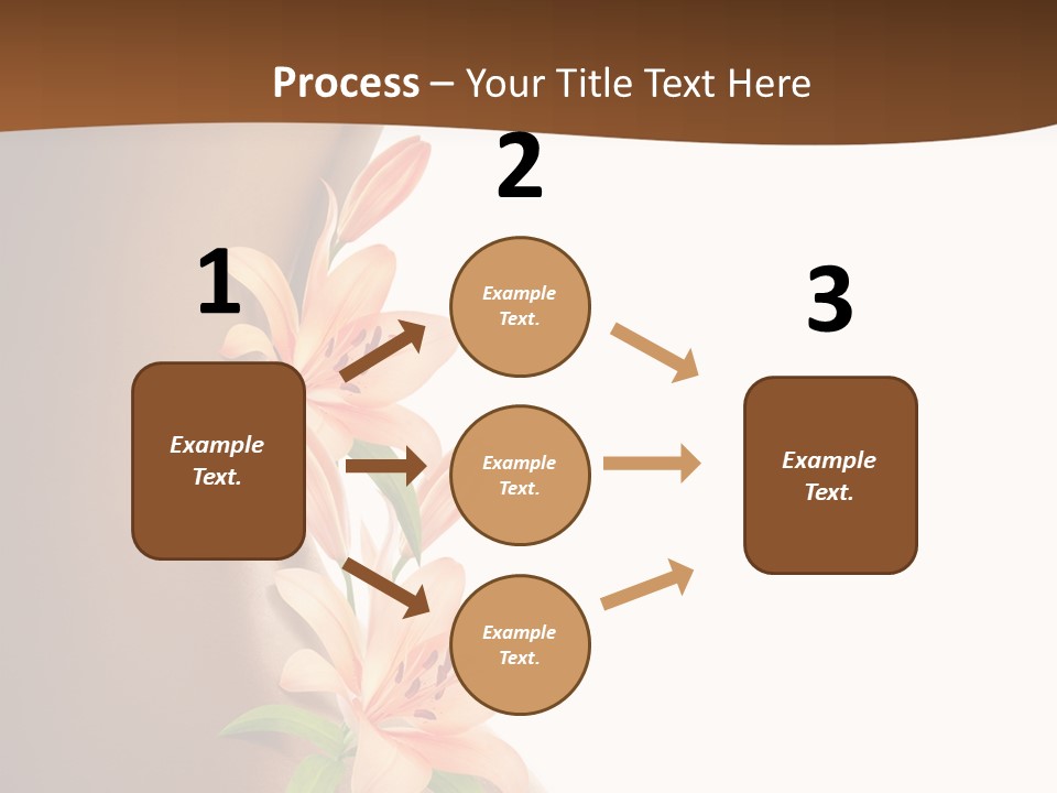Wellness Bloom Woman PowerPoint Template