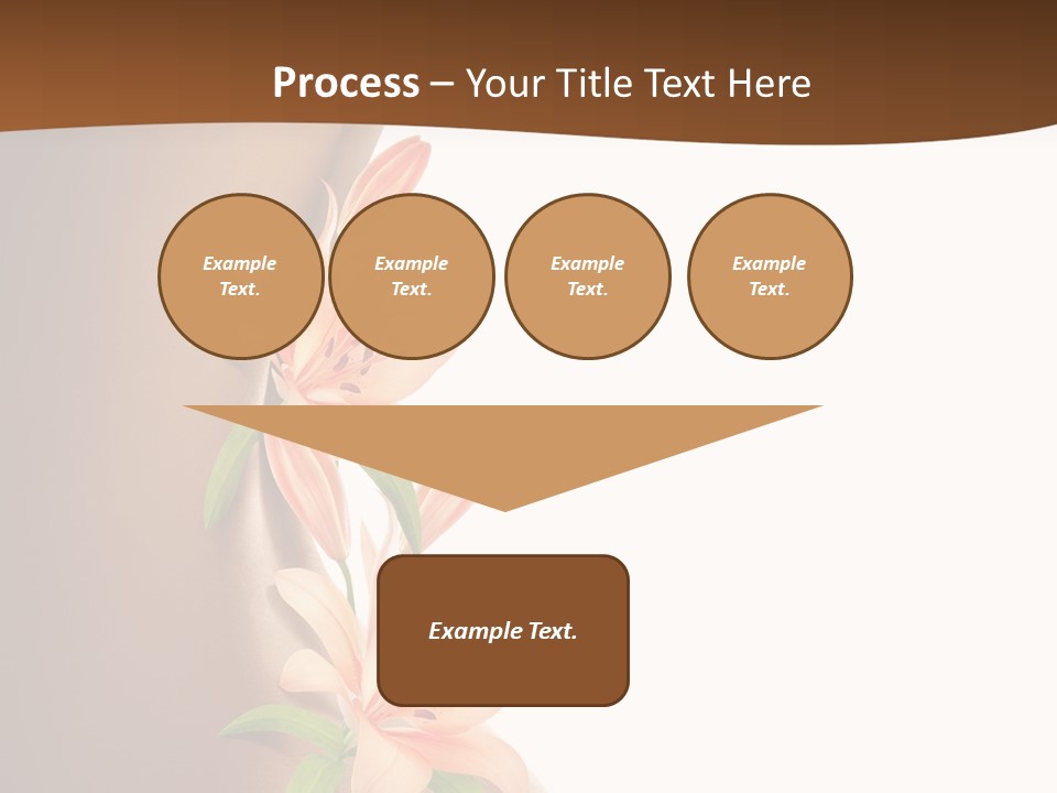 Wellness Bloom Woman PowerPoint Template