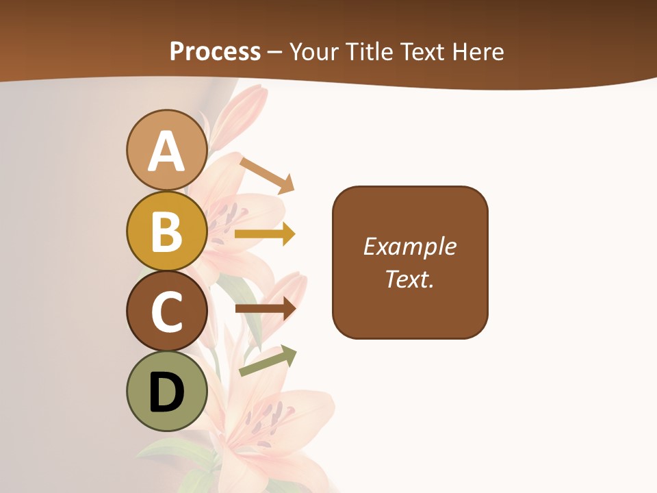 Wellness Bloom Woman PowerPoint Template