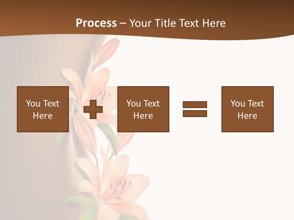 Wellness Bloom Woman PowerPoint Template