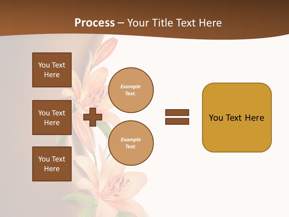 Wellness Bloom Woman PowerPoint Template