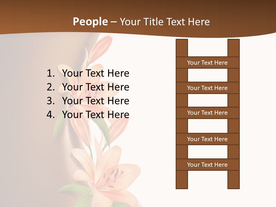 Wellness Bloom Woman PowerPoint Template