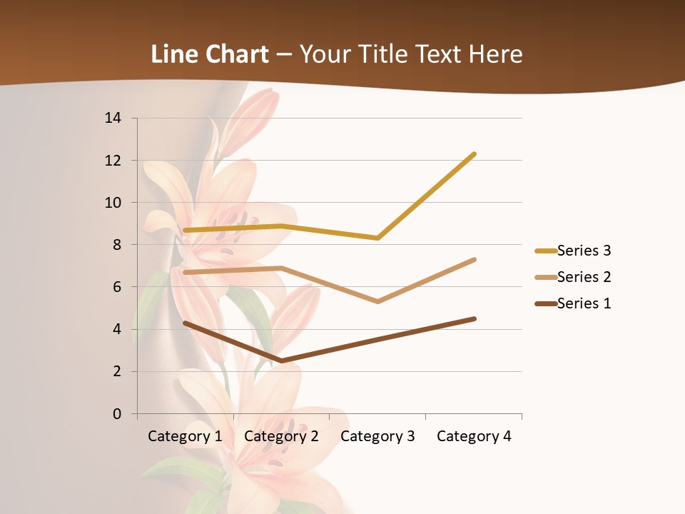 Wellness Bloom Woman PowerPoint Template