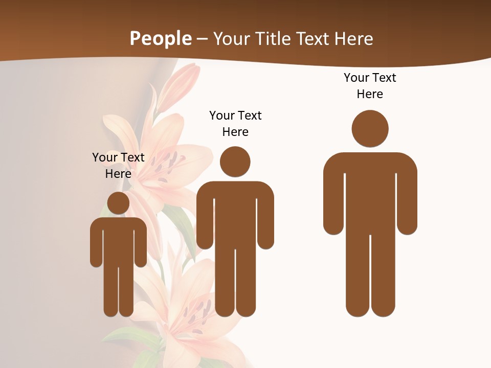 Wellness Bloom Woman PowerPoint Template