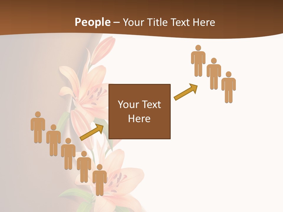 Wellness Bloom Woman PowerPoint Template